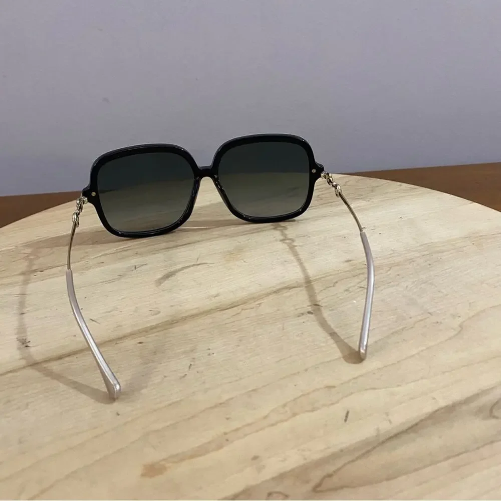 GUCCI GG0884SA‎ Women's Square Sunglasses Black Frame Sz 58-14-145 Authentic